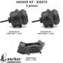 ANCHOR MOUNTS 300070 ENGINE MNT KIT