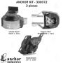 ANCHOR MOUNTS 300072 ENGINE MNT KIT