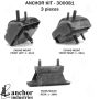 ANCHOR MOUNTS 300081 ENGINE MNT KIT