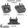 ANCHOR MOUNTS 300081 ENGINE MNT KIT