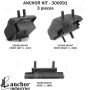ANCHOR MOUNTS 300091 ENGINE MNT KIT