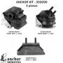 ANCHOR MOUNTS 300099 ENGINE MNT KIT