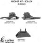 ANCHOR MOUNTS 300104 ENGINE MNT KIT