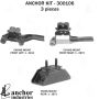 ANCHOR MOUNTS 300106 ENGINE MNT KIT