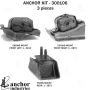 ANCHOR MOUNTS 300106 ENGINE MNT KIT