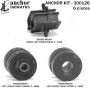 ANCHOR MOUNTS 300126 ENGINE MNT KIT