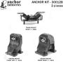 ANCHOR MOUNTS 300128 ENGINE MNT KIT