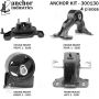 ANCHOR MOUNTS 300130 ENGINE MNT KIT