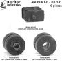 ANCHOR MOUNTS 300131 ENGINE MNT KIT