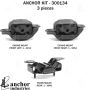 ANCHOR MOUNTS 300134 ENGINE MNT KIT