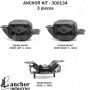 ANCHOR MOUNTS 300134 ENGINE MNT KIT