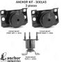 ANCHOR MOUNTS 300143 ENGINE MNT KIT