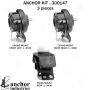 ANCHOR MOUNTS 300147 ENGINE MNT KIT