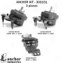 ANCHOR MOUNTS 300151 ENGINE MNT KIT