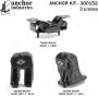 ANCHOR MOUNTS 300152 ENGINE MNT KIT