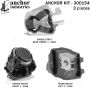 ANCHOR MOUNTS 300154 ENGINE MNT KIT