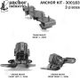ANCHOR MOUNTS 300183 ENGINE MNT KIT