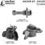 ANCHOR MOUNTS 300185 ENGINE MNT KIT