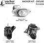 ANCHOR MOUNTS 300185 ENGINE MNT KIT