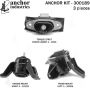 ANCHOR MOUNTS 300189 ENGINE MNT KIT