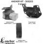 ANCHOR MOUNTS 300203 ENGINE MNT KIT