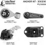 ANCHOR MOUNTS 300206 ENGINE MNT KIT