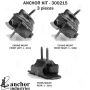 ANCHOR MOUNTS 300215 ENGINE MNT KIT