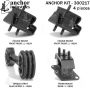 ANCHOR MOUNTS 300217 ENGINE MNT KIT