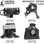ANCHOR MOUNTS 300219 ENGINE MNT KIT