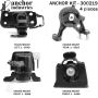 ANCHOR MOUNTS 300219 ENGINE MNT KIT