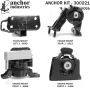 ANCHOR MOUNTS 300221 ENGINE MNT KIT