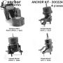 ANCHOR MOUNTS 300224 ENGINE MNT KIT