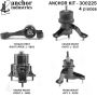 ANCHOR MOUNTS 300225 ENGINE MNT KIT