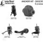 ANCHOR MOUNTS 300235 ENGINE MNT KIT