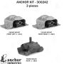 ANCHOR MOUNTS 300242 ENGINE MNT KIT