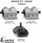 ANCHOR MOUNTS 300242 ENGINE MNT KIT