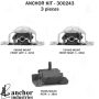 ANCHOR MOUNTS 300243 ENGINE MNT KIT