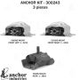 ANCHOR MOUNTS 300243 ENGINE MNT KIT