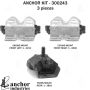 ANCHOR MOUNTS 300243 ENGINE MNT KIT