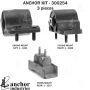 ANCHOR MOUNTS 300254 ENGINE MNT KIT
