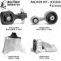 ANCHOR MOUNTS 300260 ENGINE MNT KIT