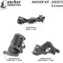 ANCHOR MOUNTS 300273 ENGINE MNT KIT
