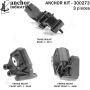 ANCHOR MOUNTS 300273 ENGINE MNT KIT