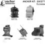 ANCHOR MOUNTS 300277 ENGINE MNT KIT