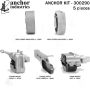ANCHOR MOUNTS 300290 ENGINE MNT KIT
