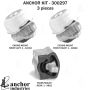 ANCHOR MOUNTS 300297 ENGINE MNT KIT