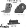 ANCHOR MOUNTS 300301 ENGINE MNT KIT