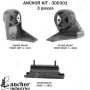ANCHOR MOUNTS 300301 ENGINE MNT KIT