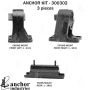 ANCHOR MOUNTS 300302 ENGINE MNT KIT