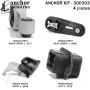 ANCHOR MOUNTS 300303 ENGINE MNT KIT